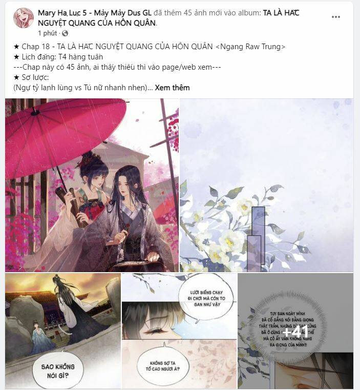 Để Ta Làm Ánh Trăng Đen Của Hôn Quân Chương 18 Ảnh 32
