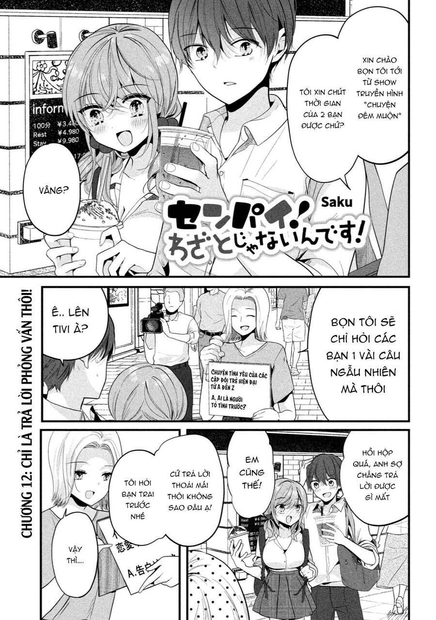 Senpai! Em Không Cố Ý Đâu! Chương 12 Ảnh 3
