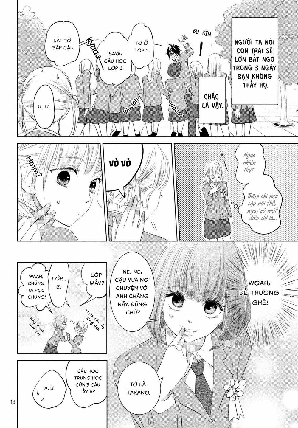 Ashita Naisho No Kiss Shiyou Chương 1 Ảnh 16