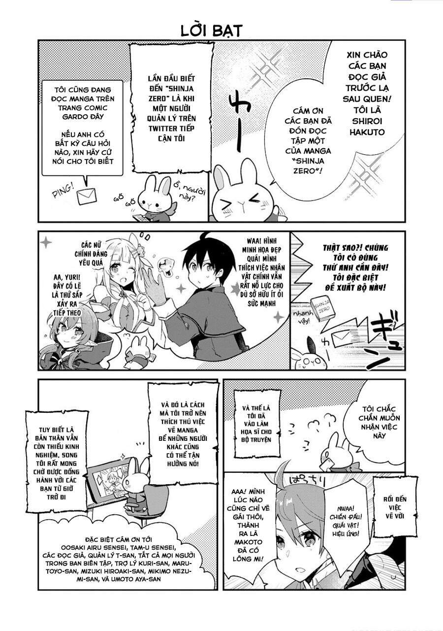 Shinja Zero No Megami-Sama To Hajimeru Isekai Kouryaku Chương 6.5 Ảnh 6