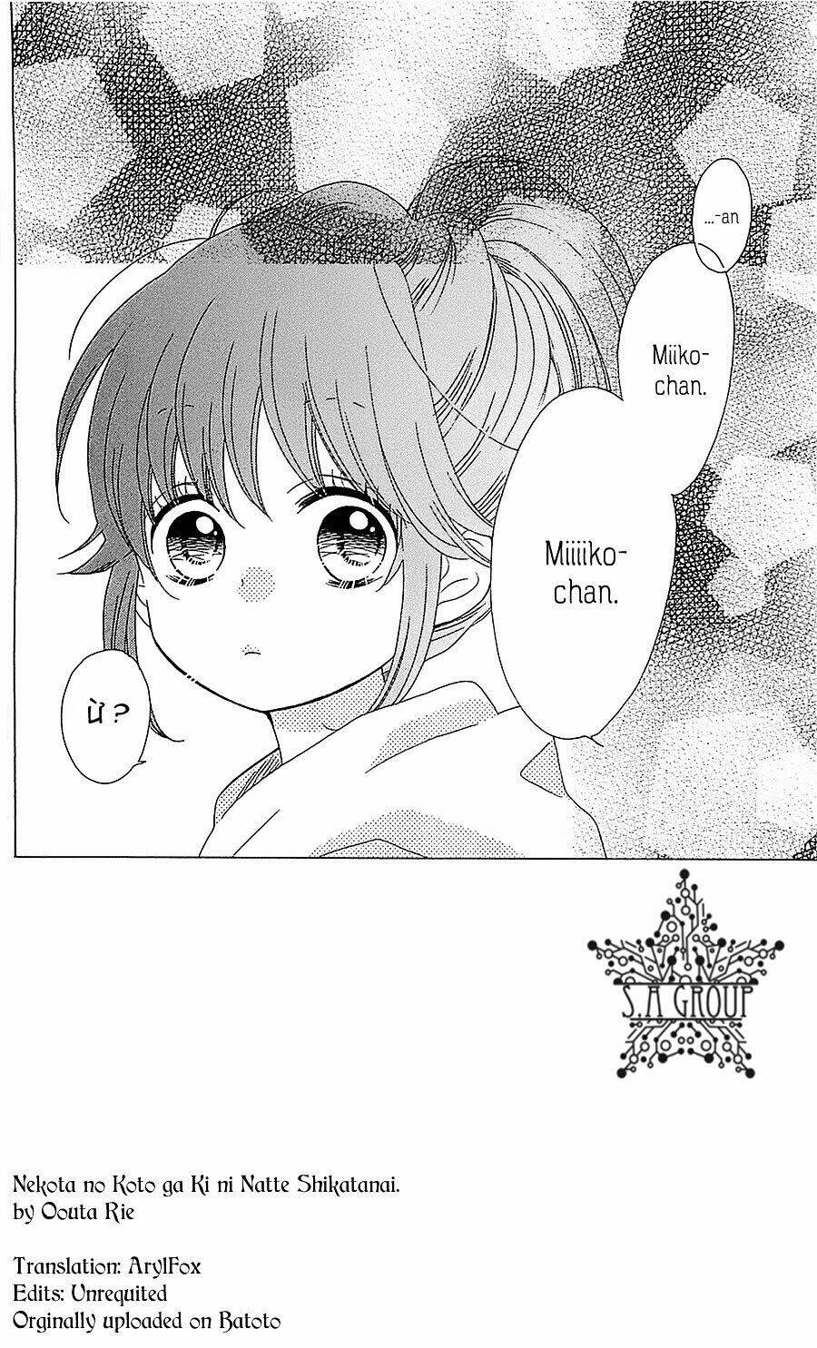 Nekota No Koto Ga Ki Ni Natte Shikatanai Chương 33 Ảnh 4