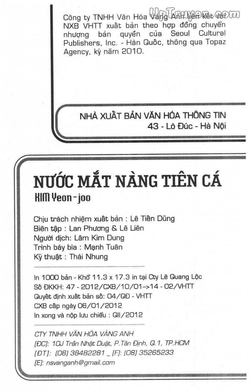 Nước Mắt Nàng Tiên Cá Chương 7 Ảnh 3