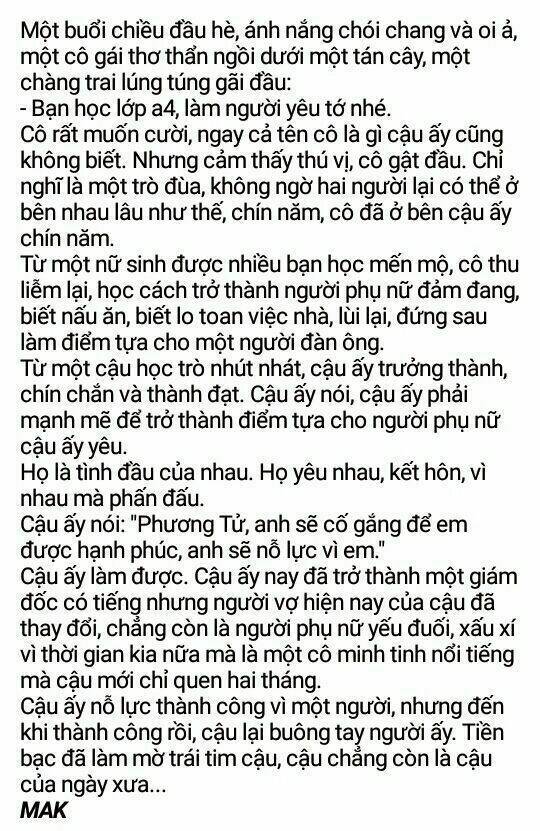 Những Mẩu Truyện "Ngôn Tình" [Ngược] Chương 3 Ảnh 2
