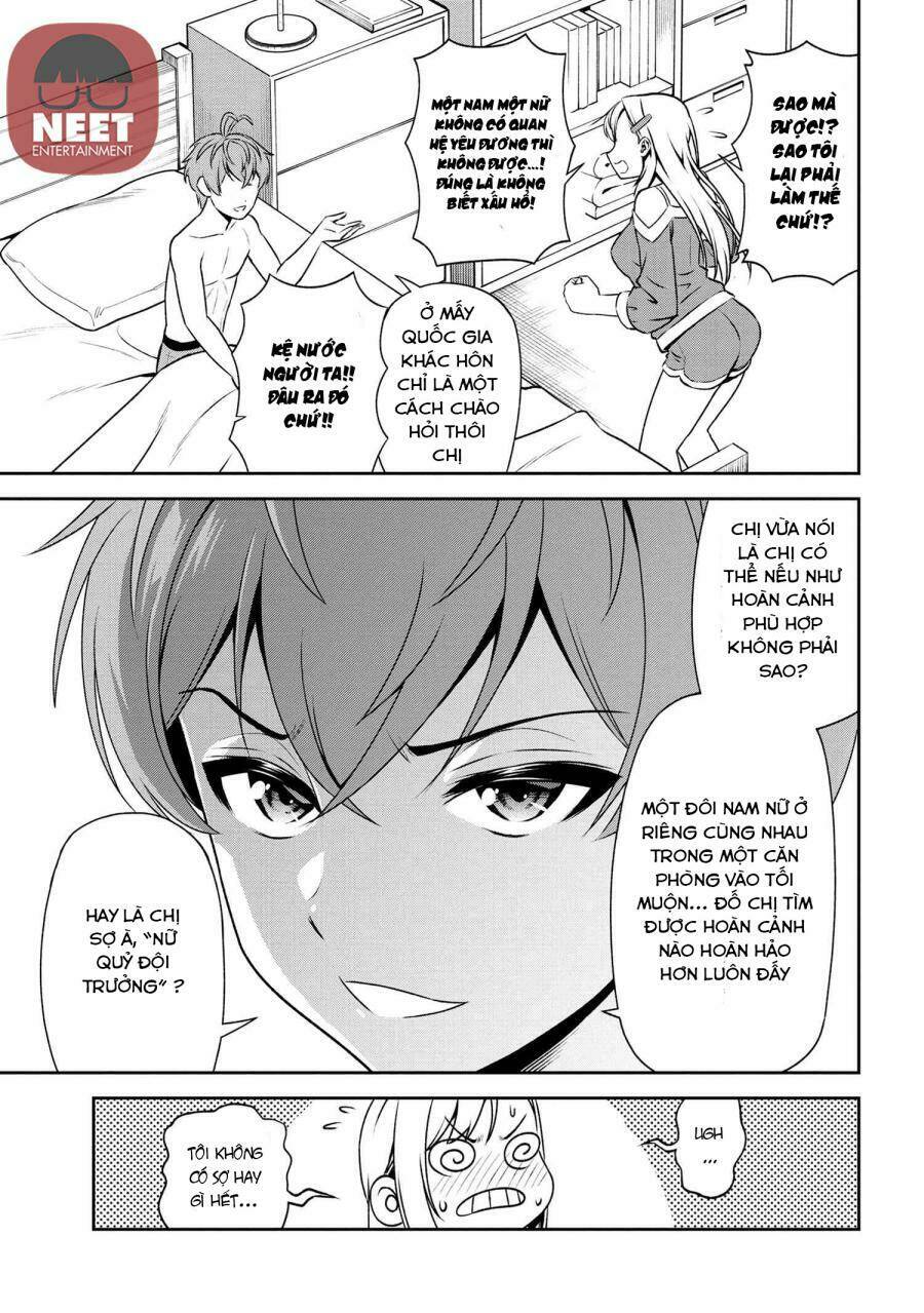 Toshiue Elite Onna Kishi Ga Boku No Mae De Dake Kawaii Chương 8.2 Ảnh 13