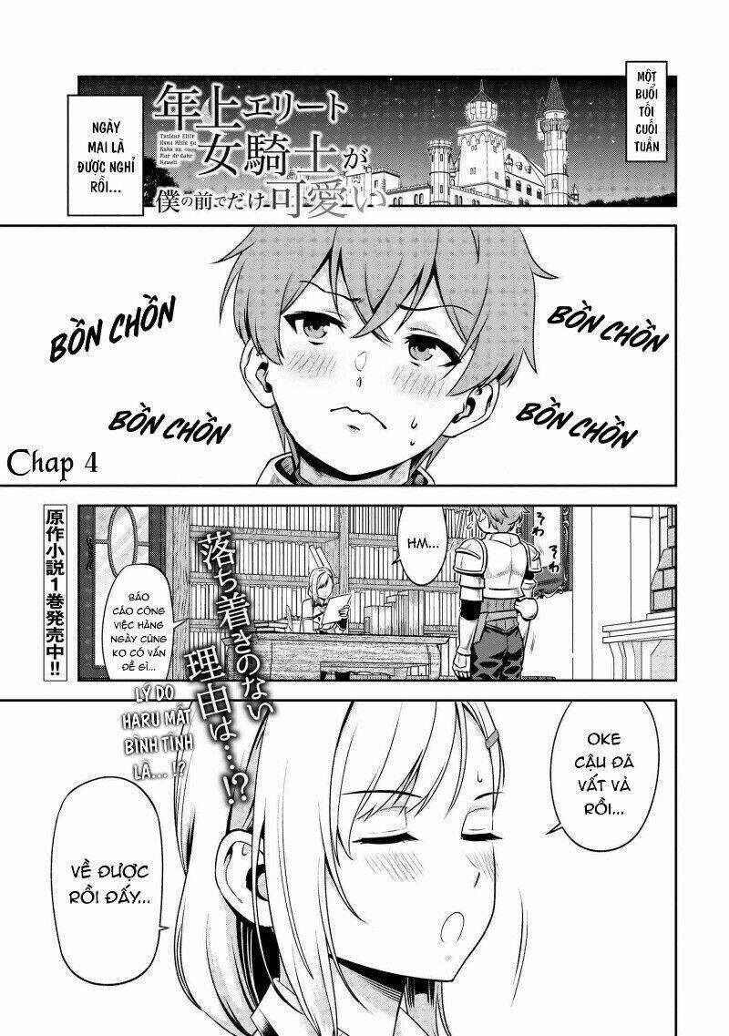 Toshiue Elite Onna Kishi Ga Boku No Mae De Dake Kawaii Chương 4 Ảnh 3