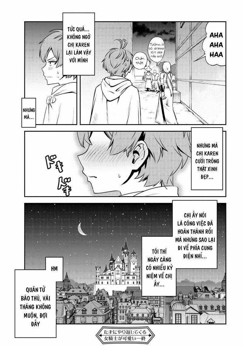 Toshiue Elite Onna Kishi Ga Boku No Mae De Dake Kawaii Chương 4 Ảnh 21