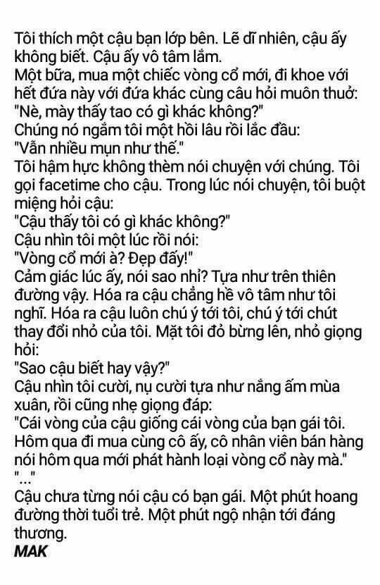 Những Mẩu Truyện "Ngôn Tình" [Ngược] Chương 3 Ảnh 5