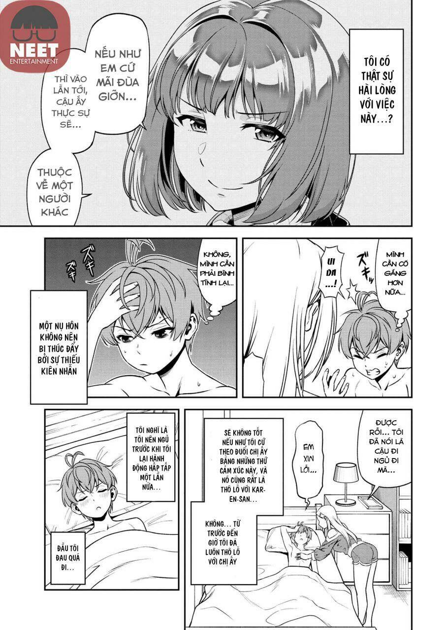 Toshiue Elite Onna Kishi Ga Boku No Mae De Dake Kawaii Chương 8.2 Ảnh 15