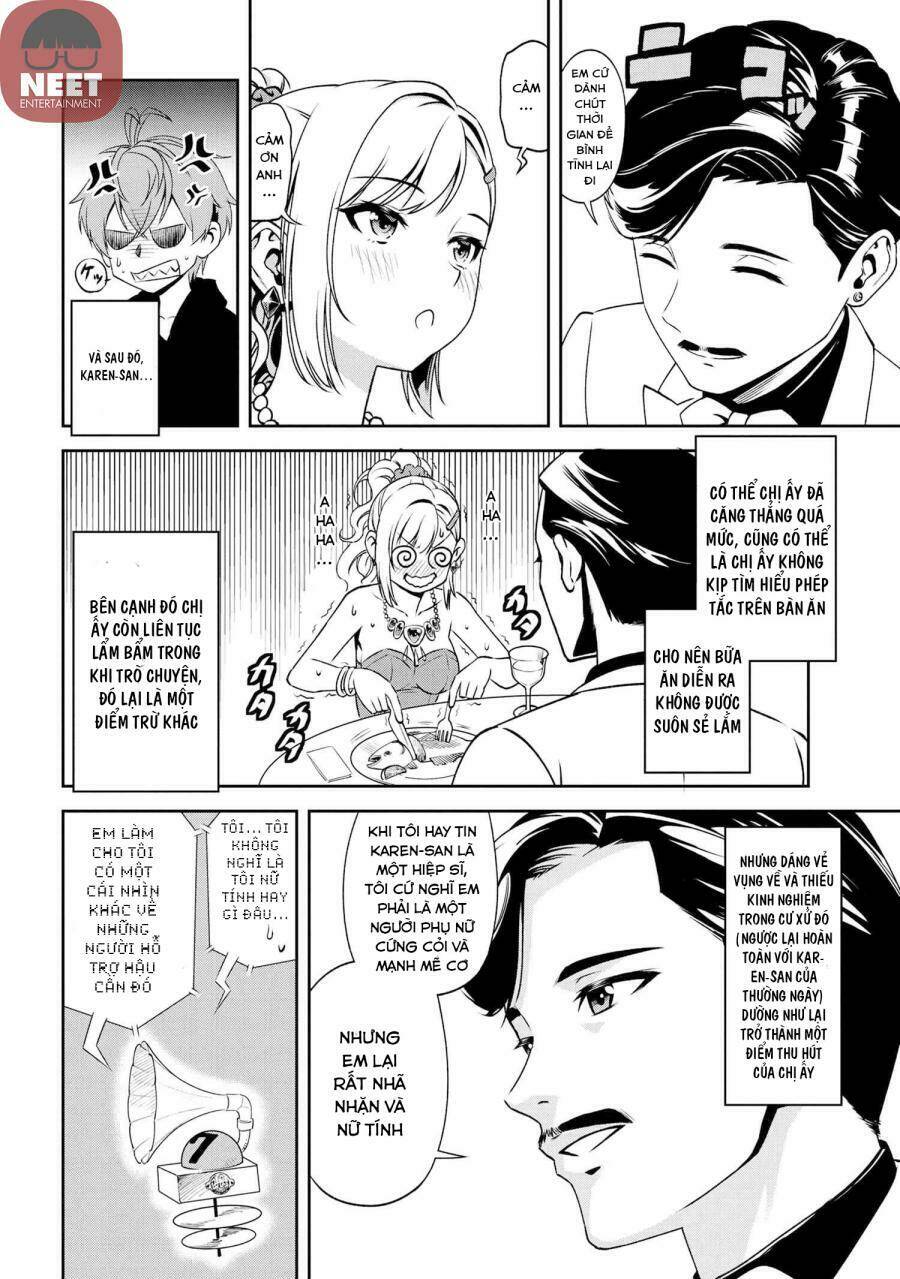 Toshiue Elite Onna Kishi Ga Boku No Mae De Dake Kawaii Chương 7.2 Ảnh 13