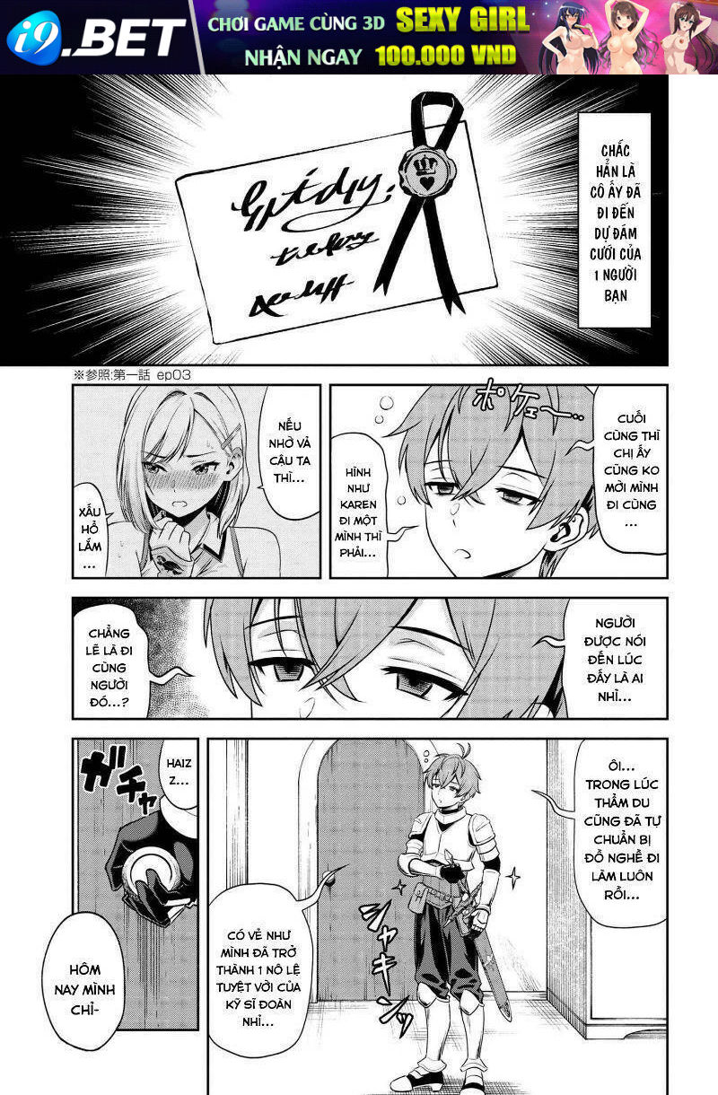 Toshiue Elite Onna Kishi Ga Boku No Mae De Dake Kawaii Chương 3 Ảnh 5