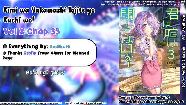 Kimi Wa Yakamashi Tojite Yo Kuchi Wo! Chương 65 Ảnh 14