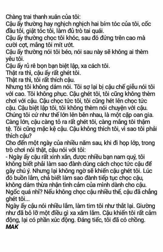 Những Mẩu Truyện "Ngôn Tình" [Ngược] Chương 0 Ảnh 5