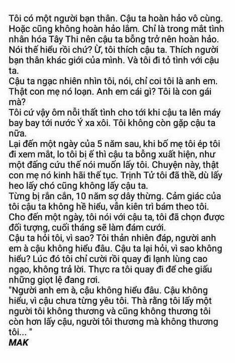 Những Mẩu Truyện "Ngôn Tình" [Ngược] Chương 3 Ảnh 4