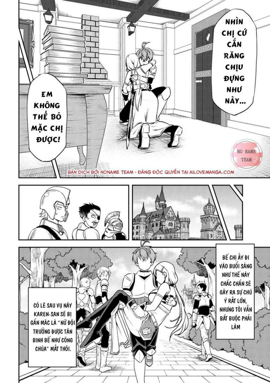 Toshiue Elite Onna Kishi Ga Boku No Mae De Dake Kawaii Chương 5.2 Ảnh 9