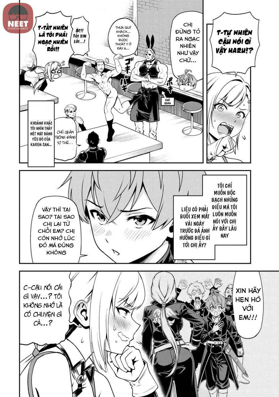 Toshiue Elite Onna Kishi Ga Boku No Mae De Dake Kawaii Chương 8.1 Ảnh 7