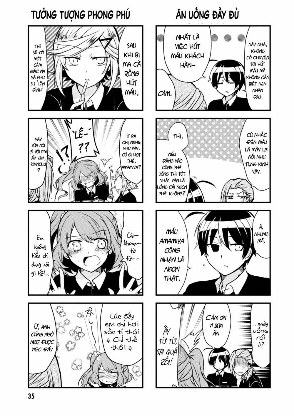 Kyuuketsu Baito Kirishima-Kun Chương 4 Ảnh 11