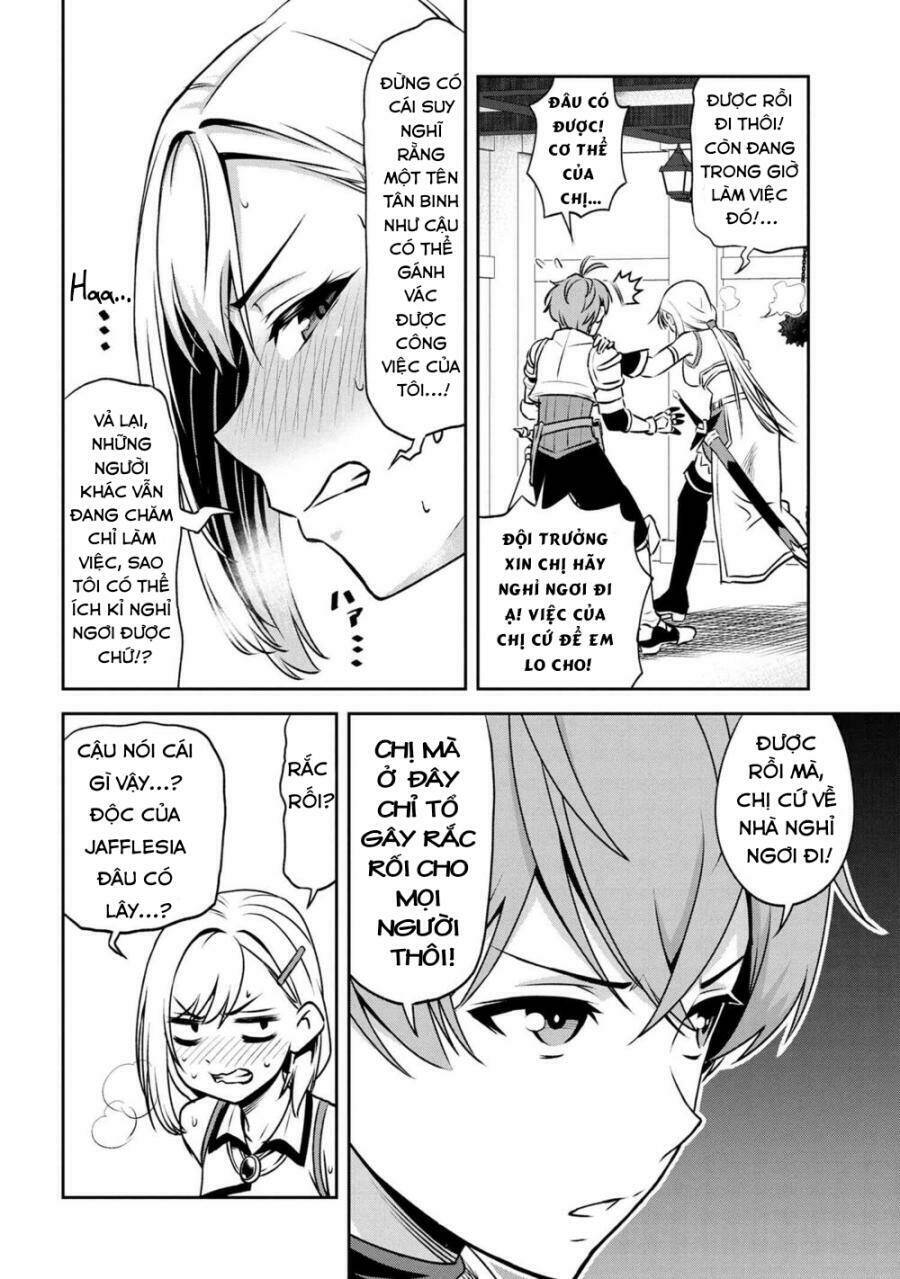 Toshiue Elite Onna Kishi Ga Boku No Mae De Dake Kawaii Chương 5.2 Ảnh 7