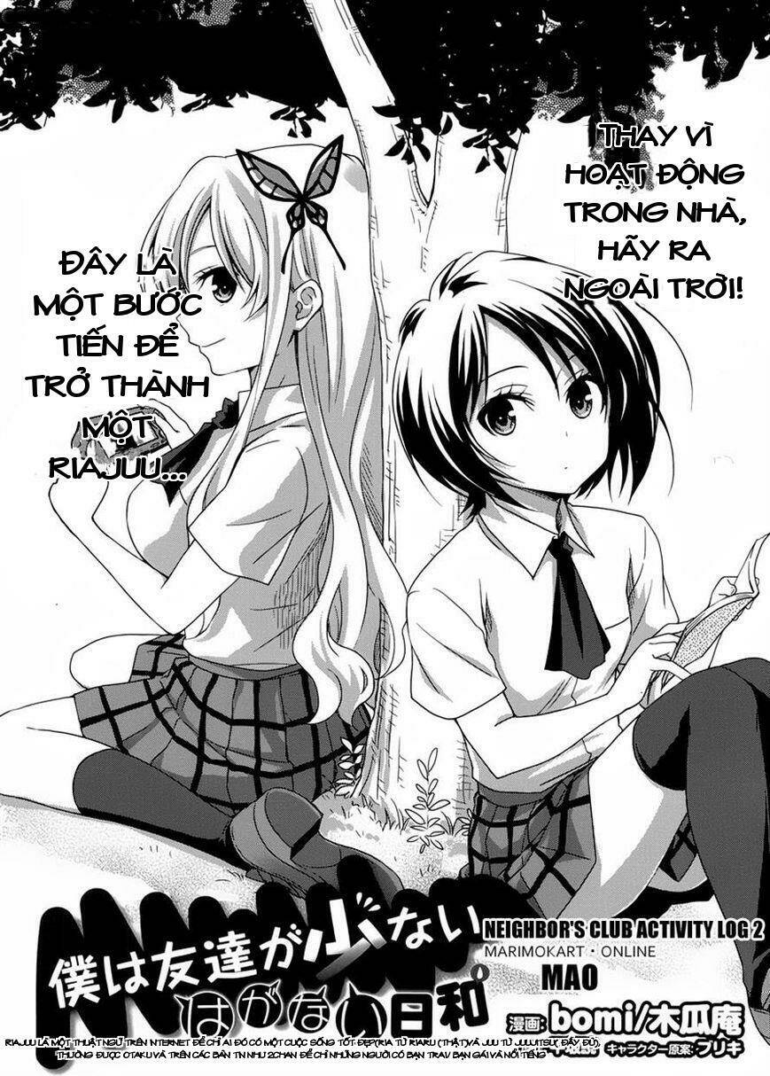 Boku Wa Tomodachi Ga Sukunai: Haganai Hiyori Chương 2 Ảnh 4