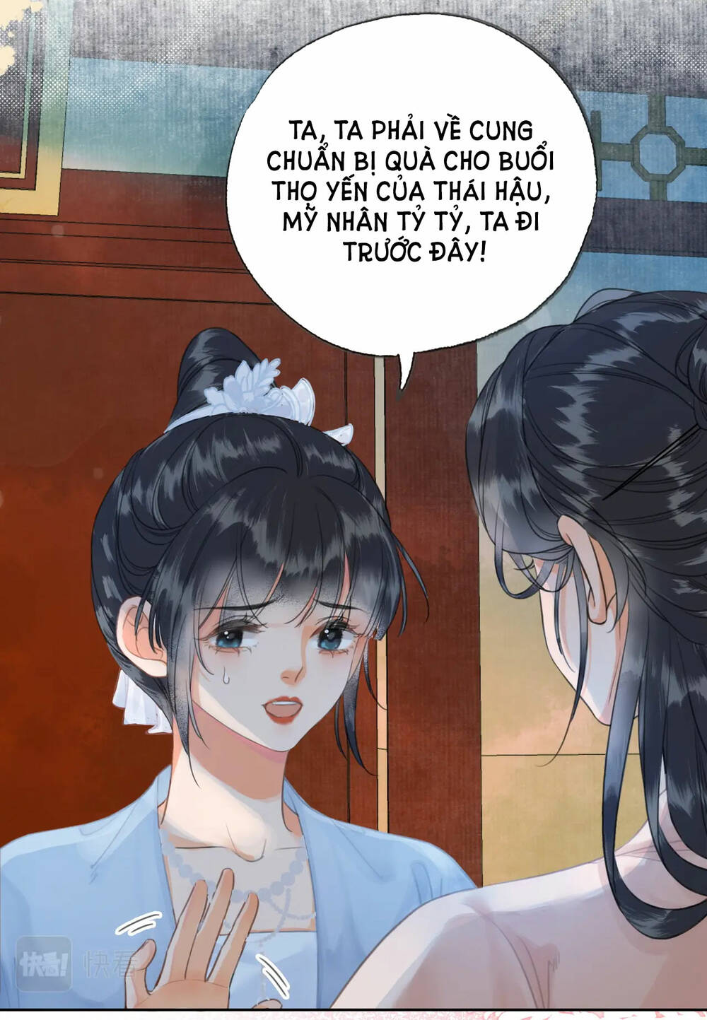 Để Ta Làm Ánh Trăng Đen Của Hôn Quân Chương 28 Ảnh 21