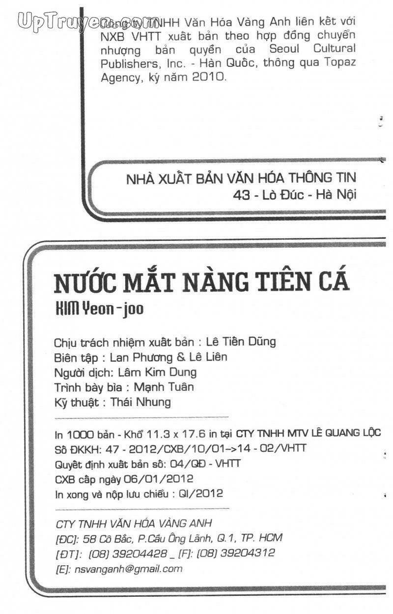 Nước Mắt Nàng Tiên Cá Chương 3 Ảnh 3