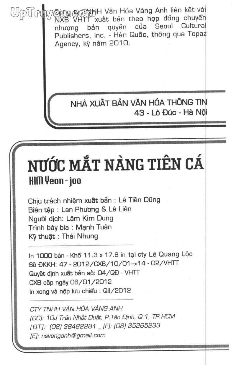 Nước Mắt Nàng Tiên Cá Chương 11 Ảnh 3