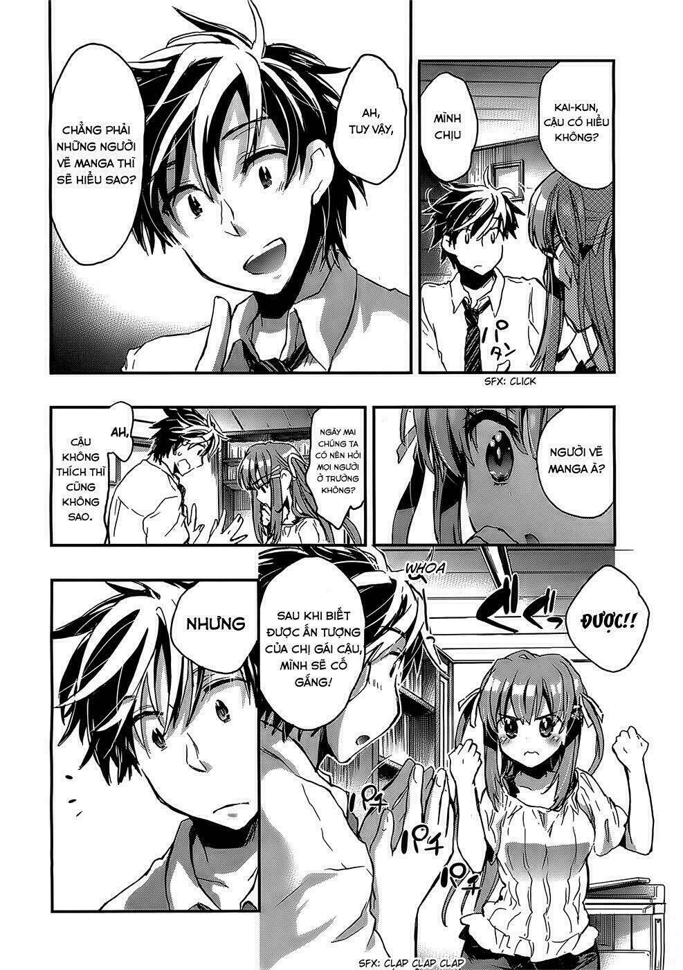 Onna No Ko Ga H-Na Manga Egaicha Dame Desuka Chương 4 Ảnh 12