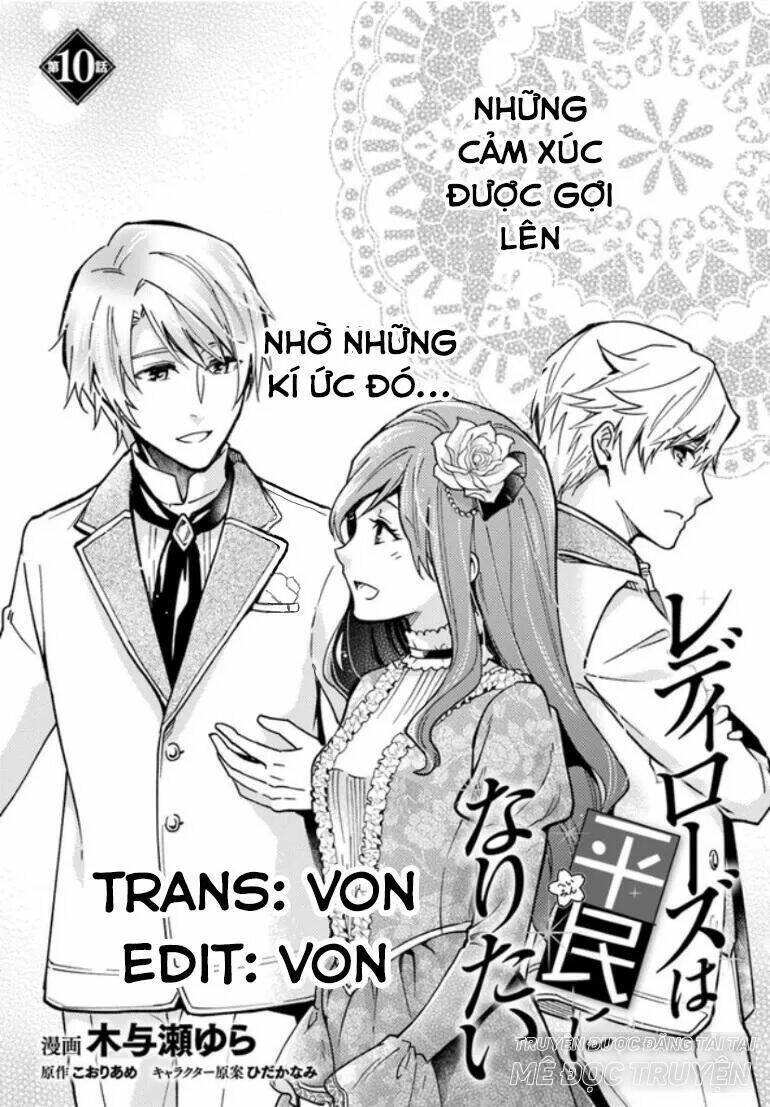 Lady Rose Wants To Be A Commoner Chương 10 Ảnh 2