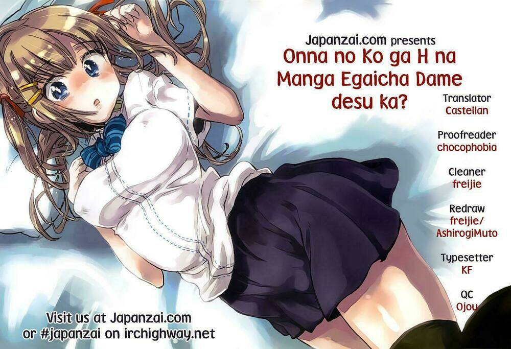 Onna No Ko Ga H-Na Manga Egaicha Dame Desuka Chương 3 Ảnh 2