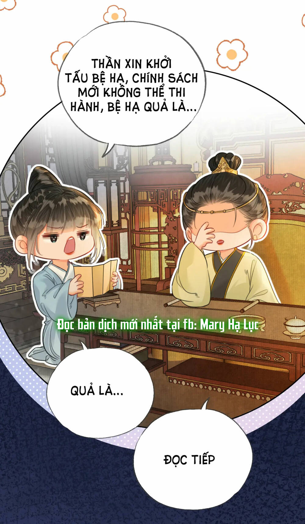 Để Ta Làm Ánh Trăng Đen Của Hôn Quân Chương 23 Ảnh 26