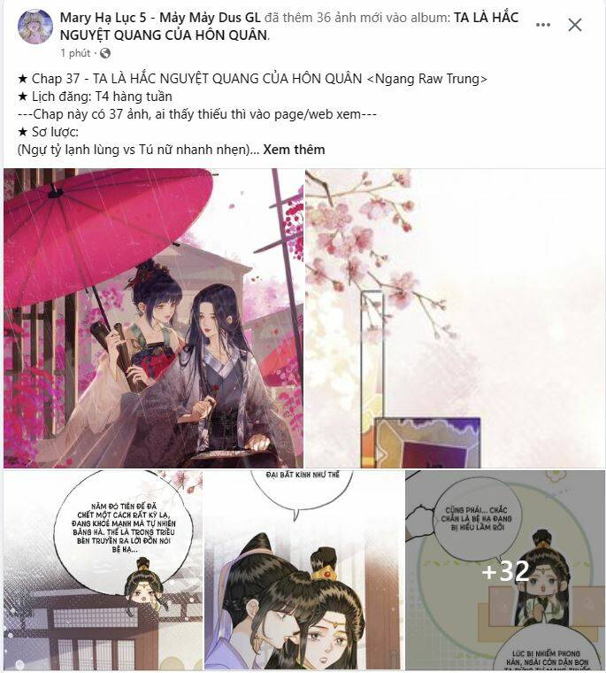 Để Ta Làm Ánh Trăng Đen Của Hôn Quân Chương 37 Ảnh 17