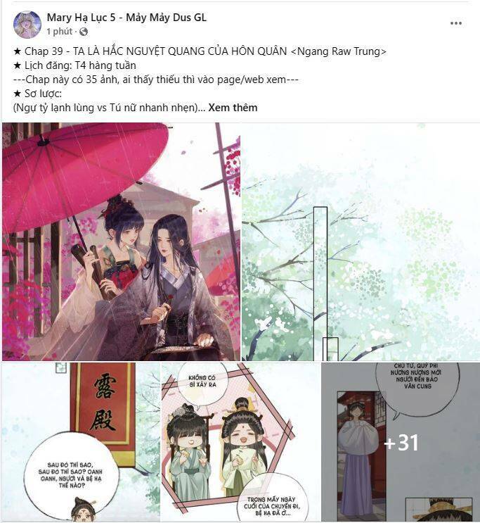 Để Ta Làm Ánh Trăng Đen Của Hôn Quân Chương 39 Ảnh 20