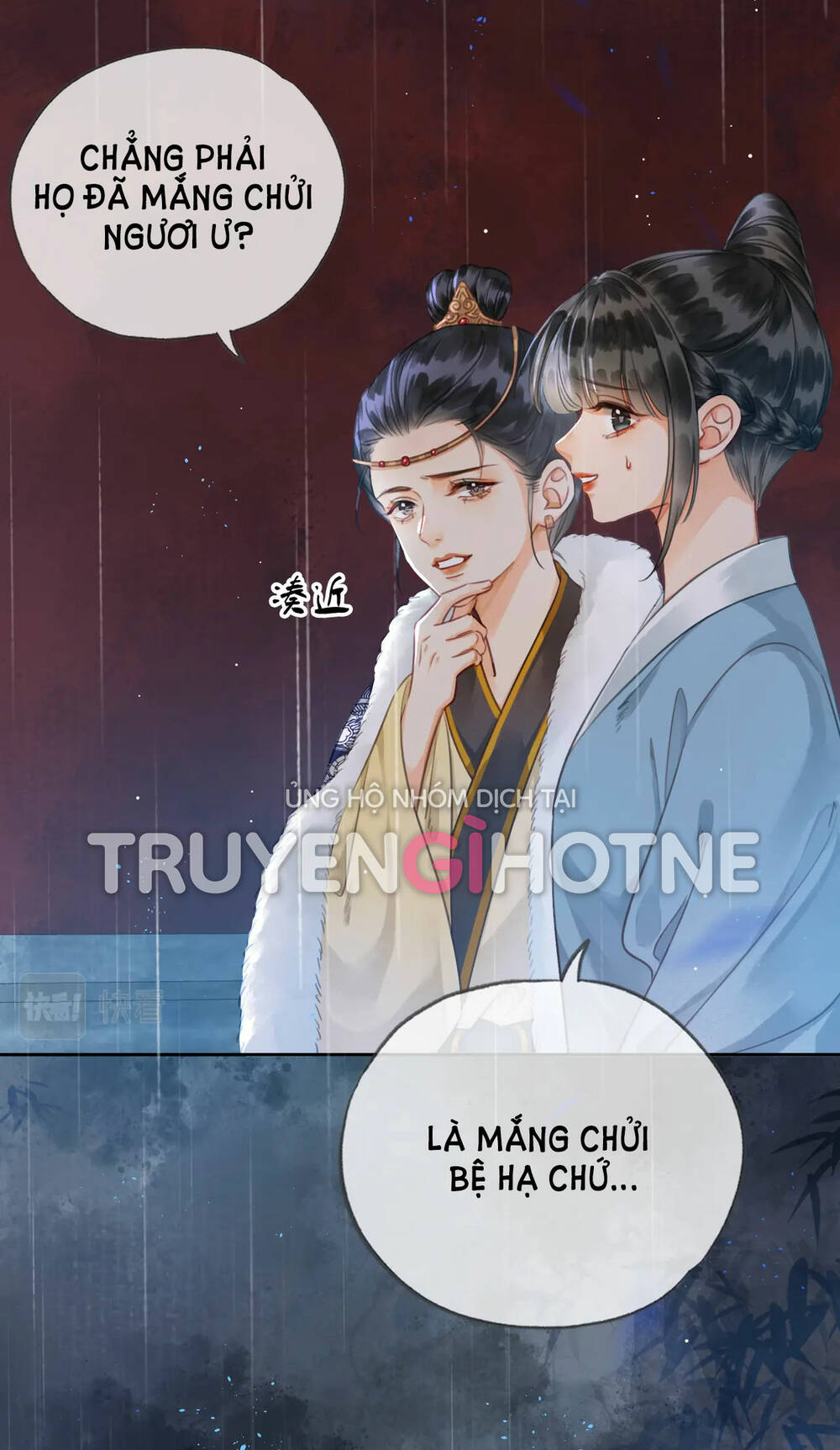 Để Ta Làm Ánh Trăng Đen Của Hôn Quân Chương 24 Ảnh 23