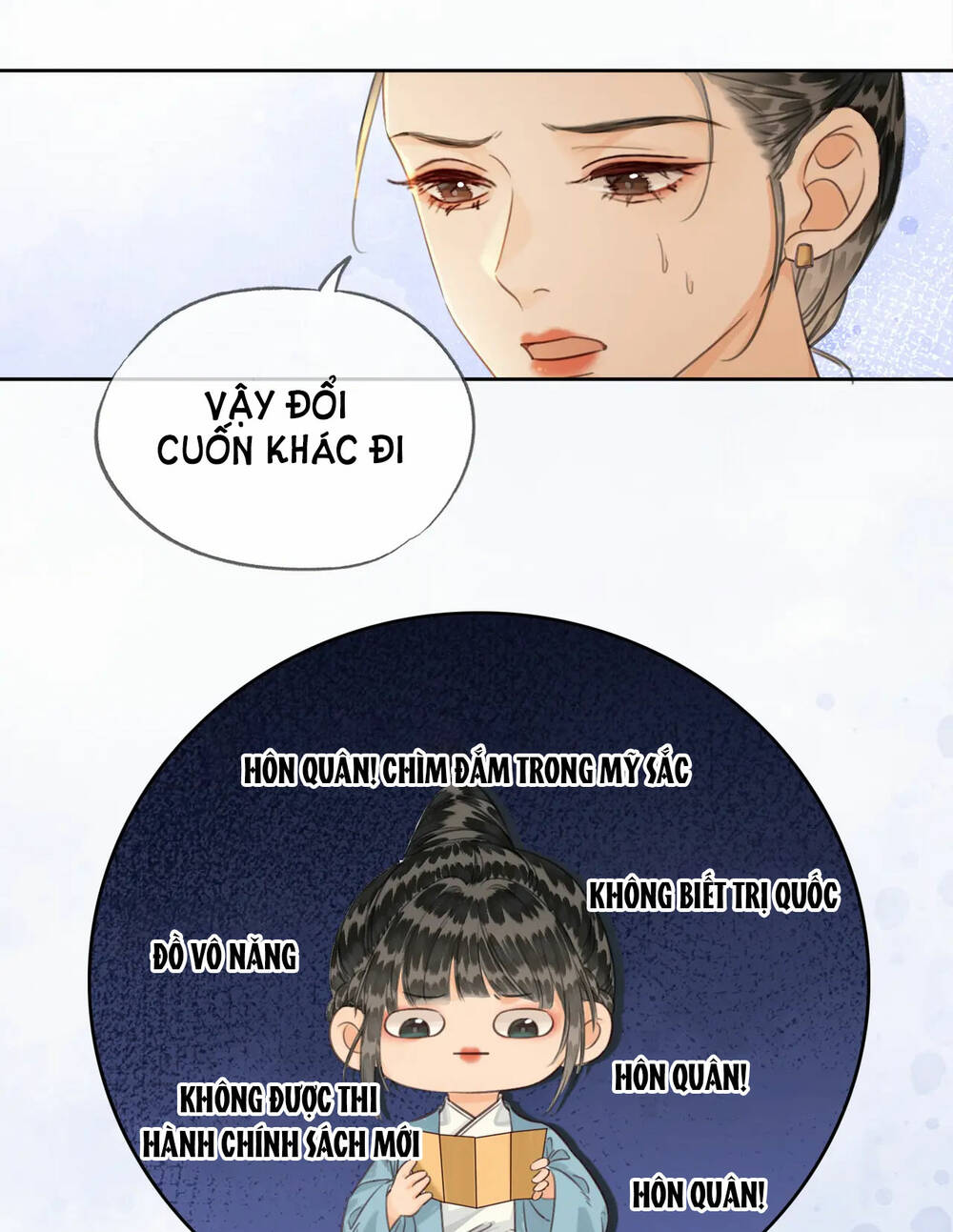 Để Ta Làm Ánh Trăng Đen Của Hôn Quân Chương 23 Ảnh 32