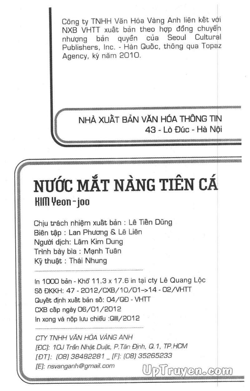 Nước Mắt Nàng Tiên Cá Chương 12 Ảnh 3