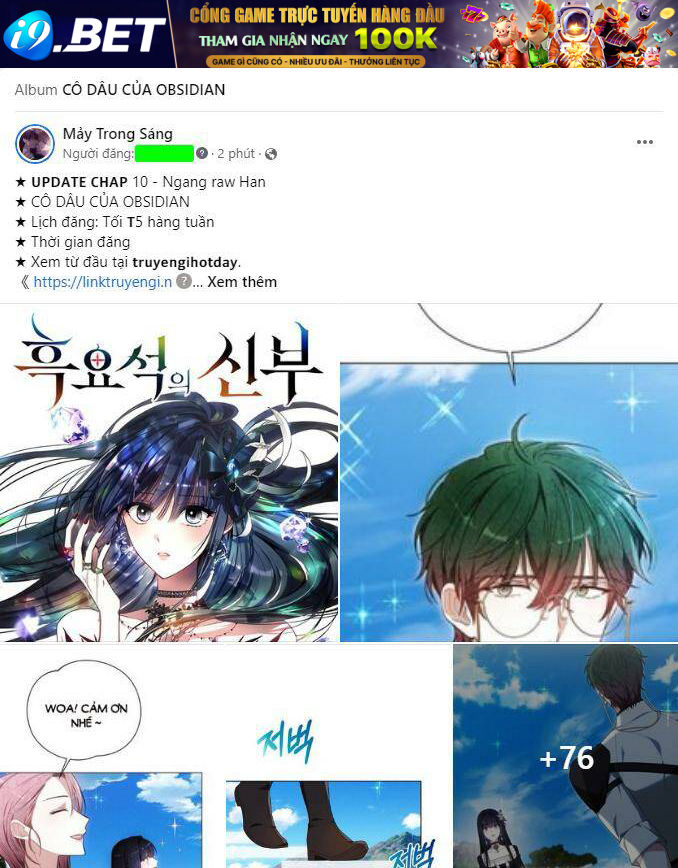 Cô Dâu Của Obsidian Chương 10.2 Ảnh 2