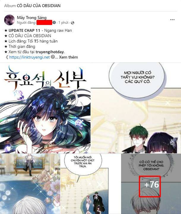 Cô Dâu Của Obsidian Chương 11.2 Ảnh 46