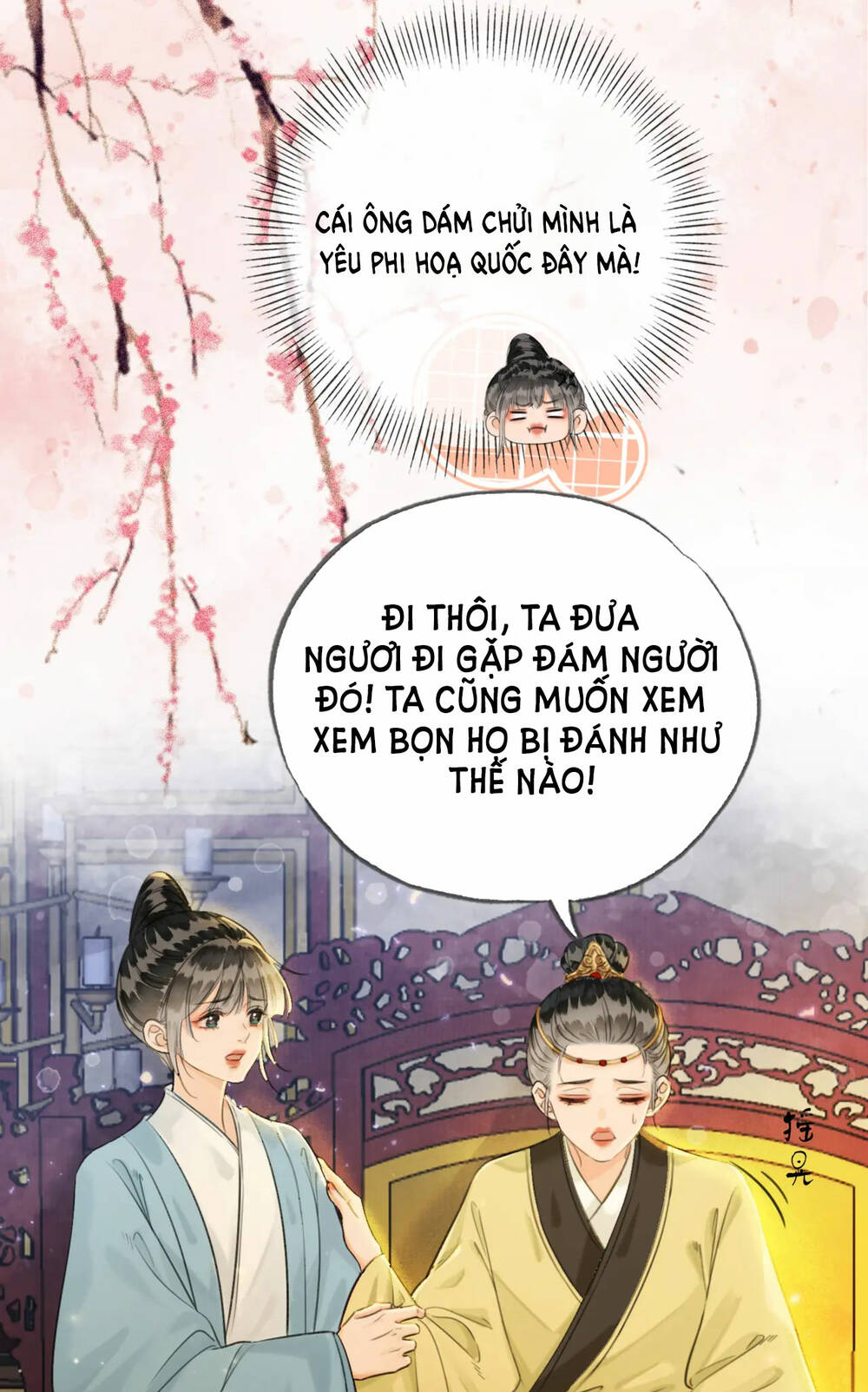 Để Ta Làm Ánh Trăng Đen Của Hôn Quân Chương 23 Ảnh 50