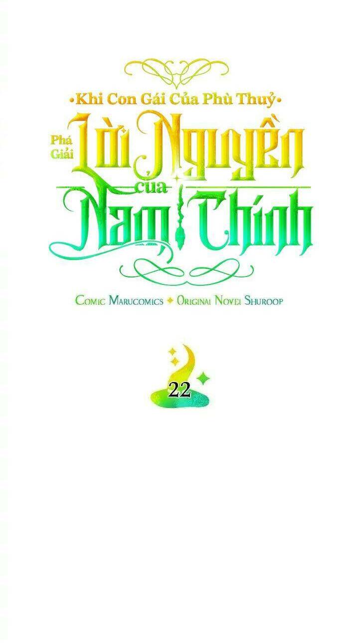 Khi Con Gái Của Phù Thuỷ Phá Giải Lời Nguyền Của Nam Chính Chương 22 Ảnh 23