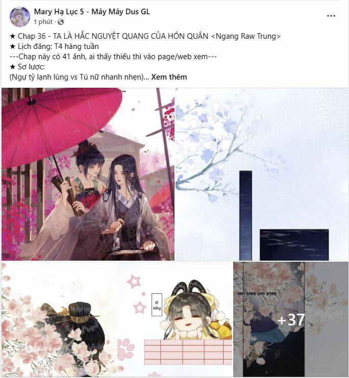 Để Ta Làm Ánh Trăng Đen Của Hôn Quân Chương 36 Ảnh 16