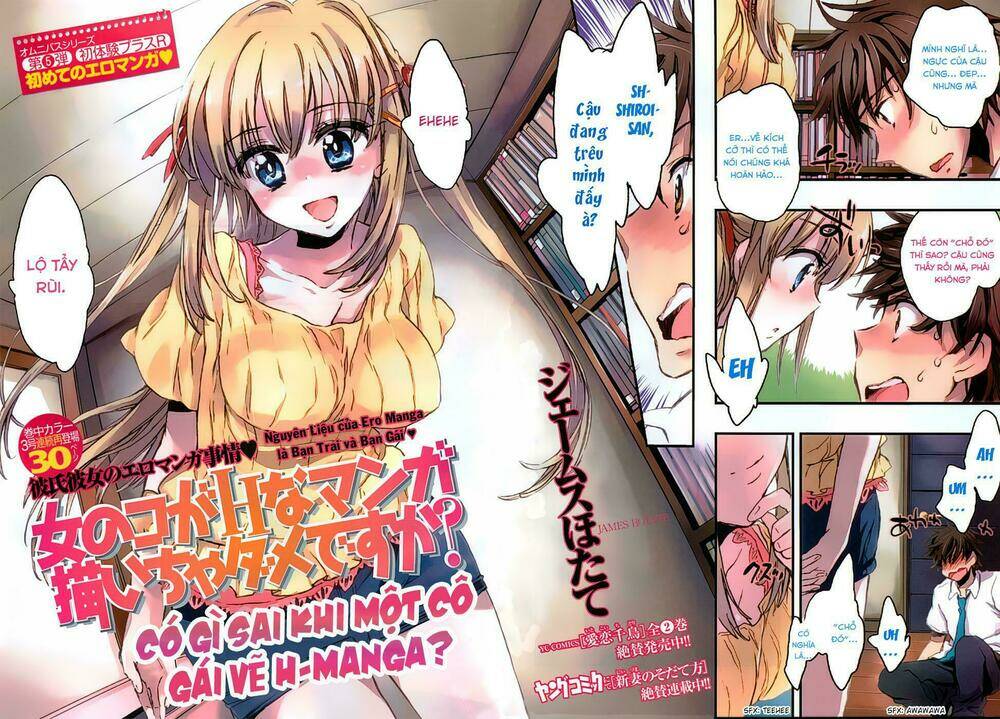 Onna No Ko Ga H-Na Manga Egaicha Dame Desuka Chương 4 Ảnh 5