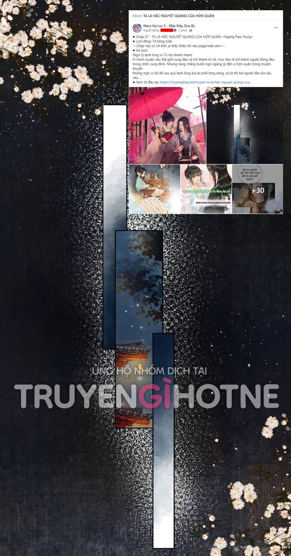 Để Ta Làm Ánh Trăng Đen Của Hôn Quân Chương 27 Ảnh 2