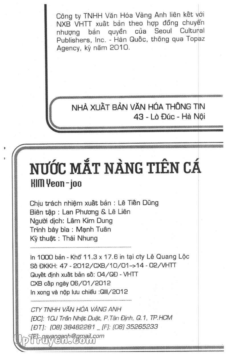 Nước Mắt Nàng Tiên Cá Chương 13 Ảnh 3
