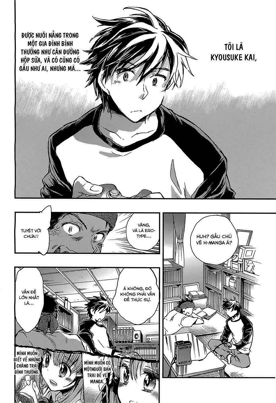 Onna No Ko Ga H-Na Manga Egaicha Dame Desuka Chương 3 Ảnh 4