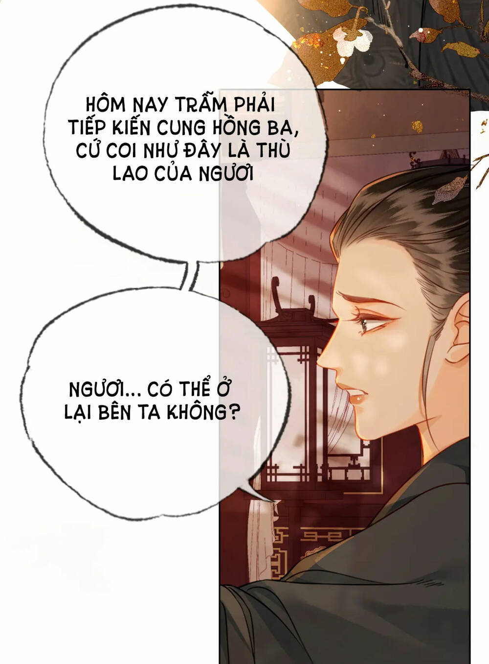 Để Ta Làm Ánh Trăng Đen Của Hôn Quân Chương 32 Ảnh 26