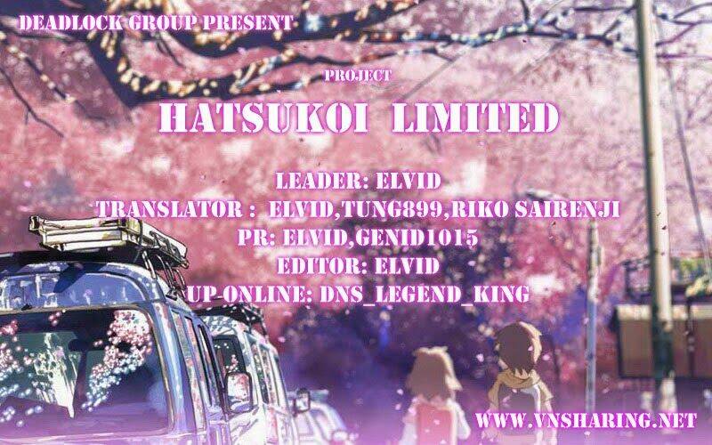 Hatsukoi Limited Chương 11 Ảnh 2
