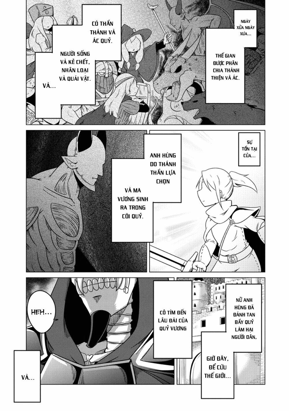 Jisatsushitai Onna Yuusha Ni Maou Ga Komarasareteimasu! Chương 1 Ảnh 4