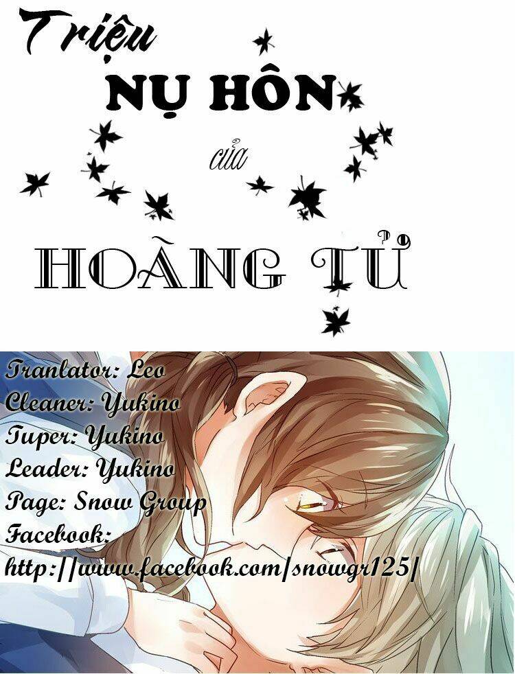 Triệu Nụ Hôn Của Hoàng Tử Chương 9 Ảnh 3