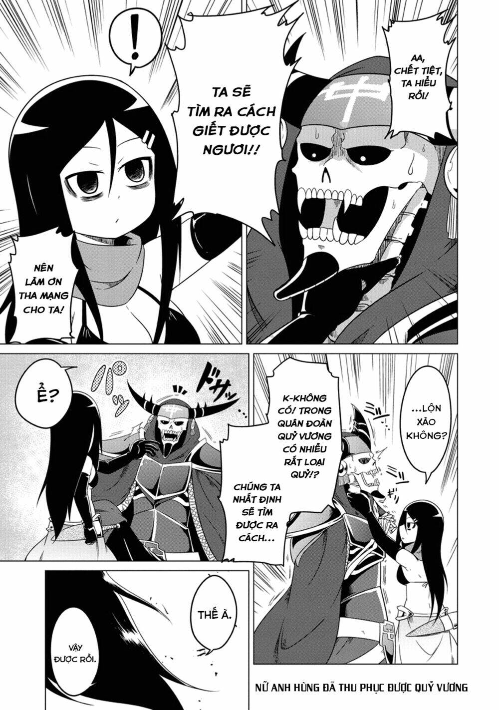 Jisatsushitai Onna Yuusha Ni Maou Ga Komarasareteimasu! Chương 1 Ảnh 23