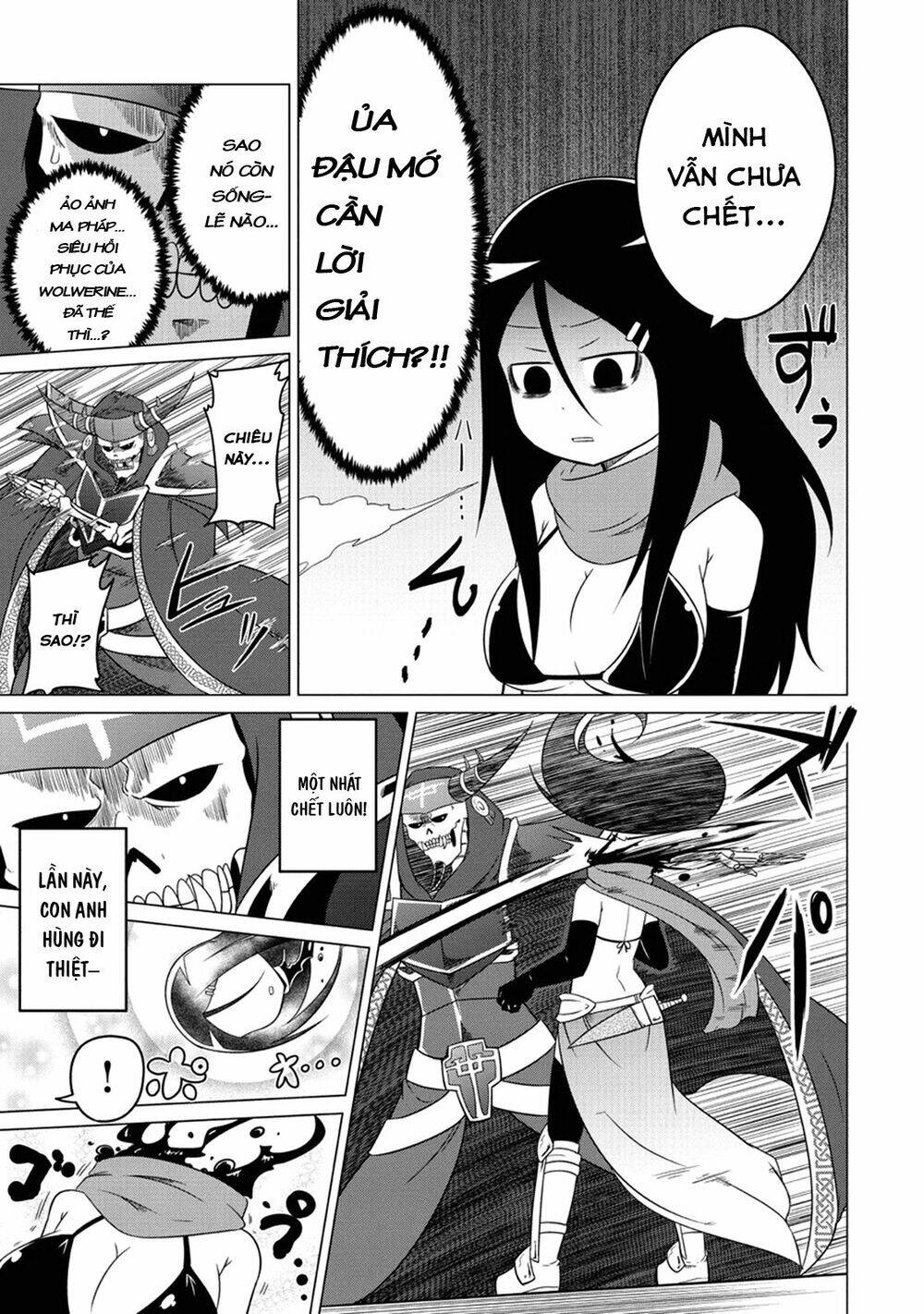 Jisatsushitai Onna Yuusha Ni Maou Ga Komarasareteimasu! Chương 1 Ảnh 11
