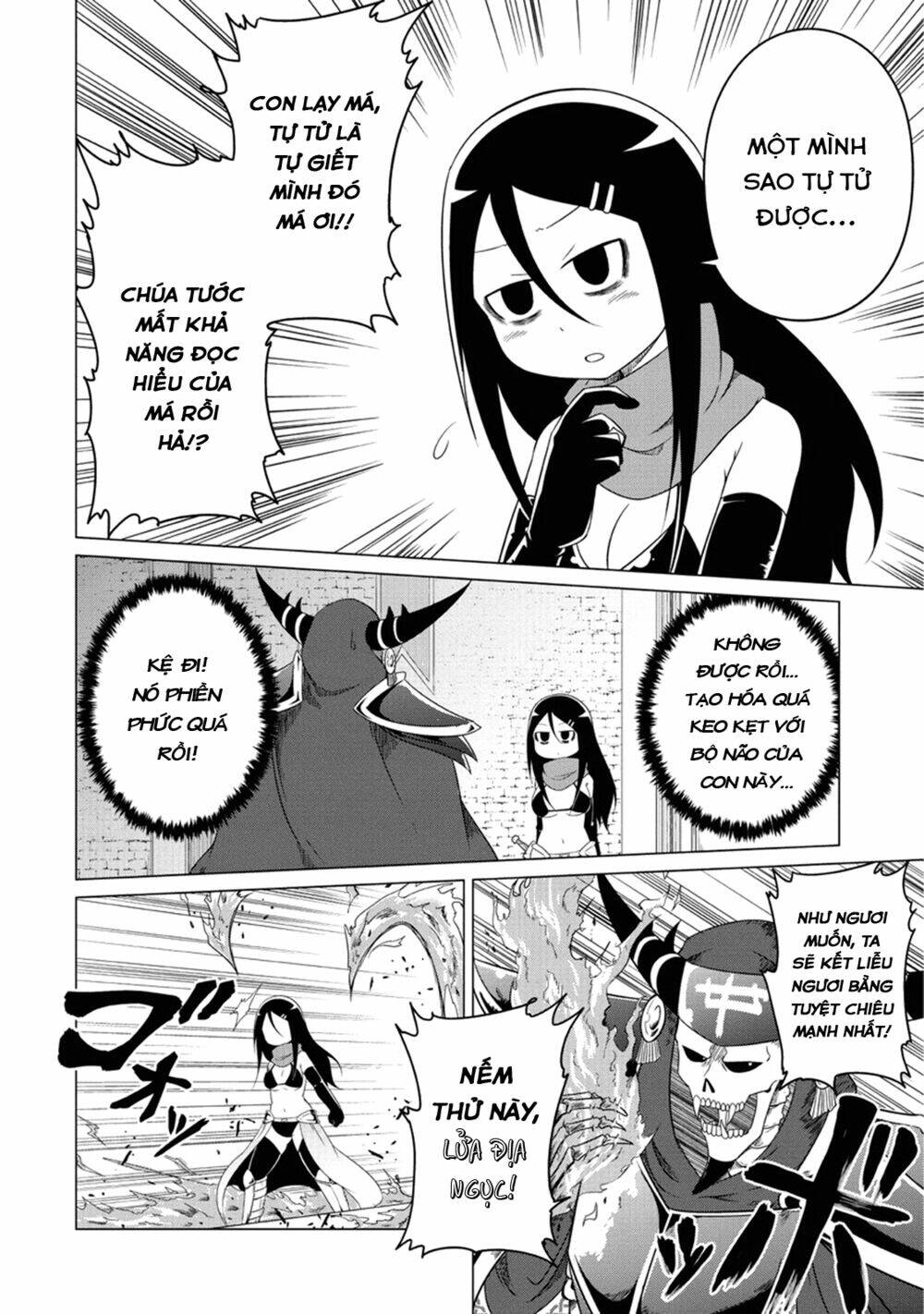 Jisatsushitai Onna Yuusha Ni Maou Ga Komarasareteimasu! Chương 1 Ảnh 18